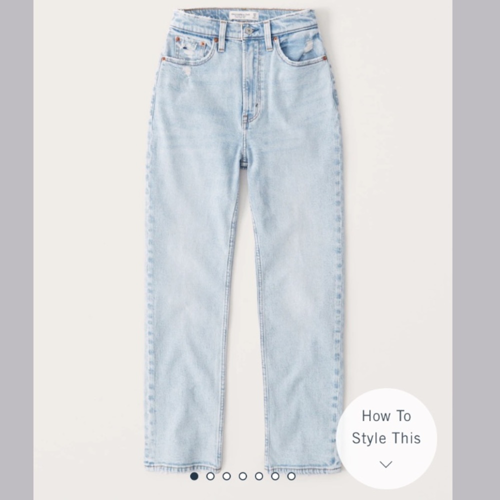 Curve Love Ultra High Rise Ankle Straight Jeans